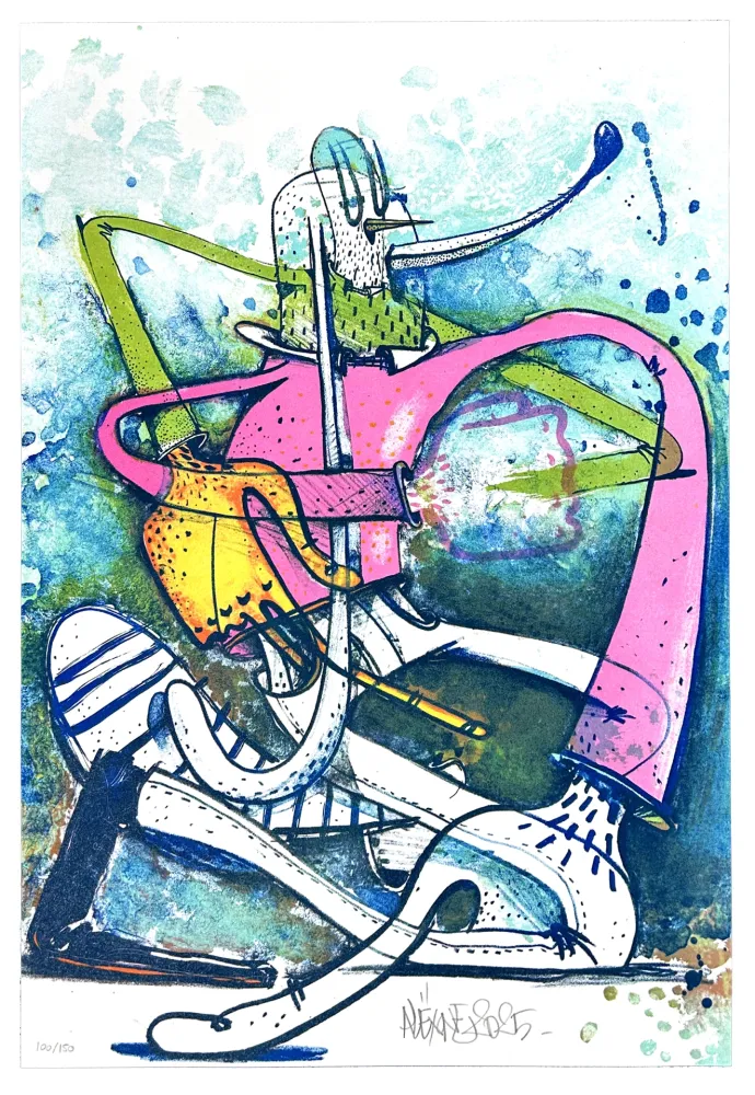 Litografía Dizac - Sans titre 4