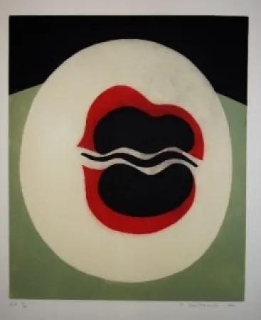 Aguafuerte Y Aguatinta Dmitrienko - La belle japonaise