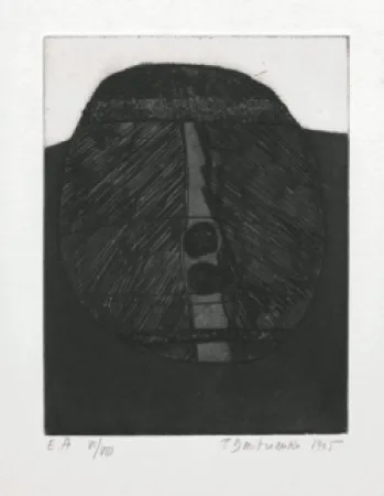 Grabado Dmitrienko -  Tête archaïque