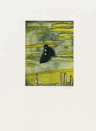 Aguafuerte Y Aguatinta Doig - Boathouse