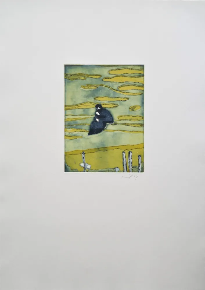 Aguafuerte Y Aguatinta Doig - Boathouse