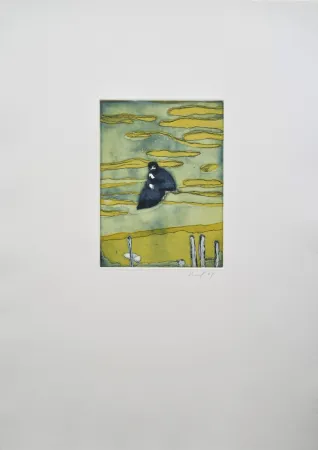 Aguafuerte Y Aguatinta Doig - Boathouse