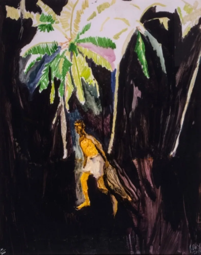 Grabado Doig - Fisherman