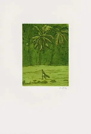 Aguafuerte Y Aguatinta Doig - Pelican