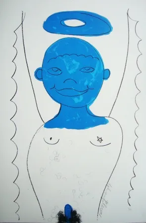 Litografía Dokoupil - Petit angle 2