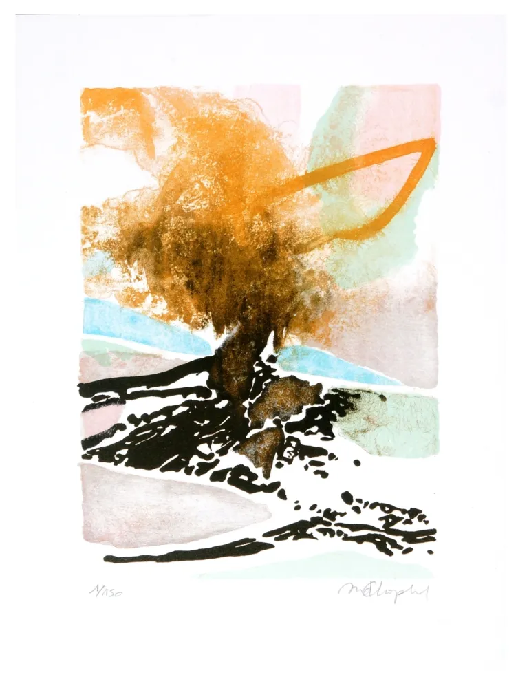 Litografía Dolma - Grey Tephra