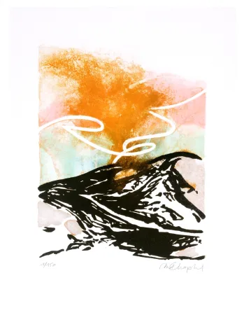 Litografía Dolma - Pink Tephra