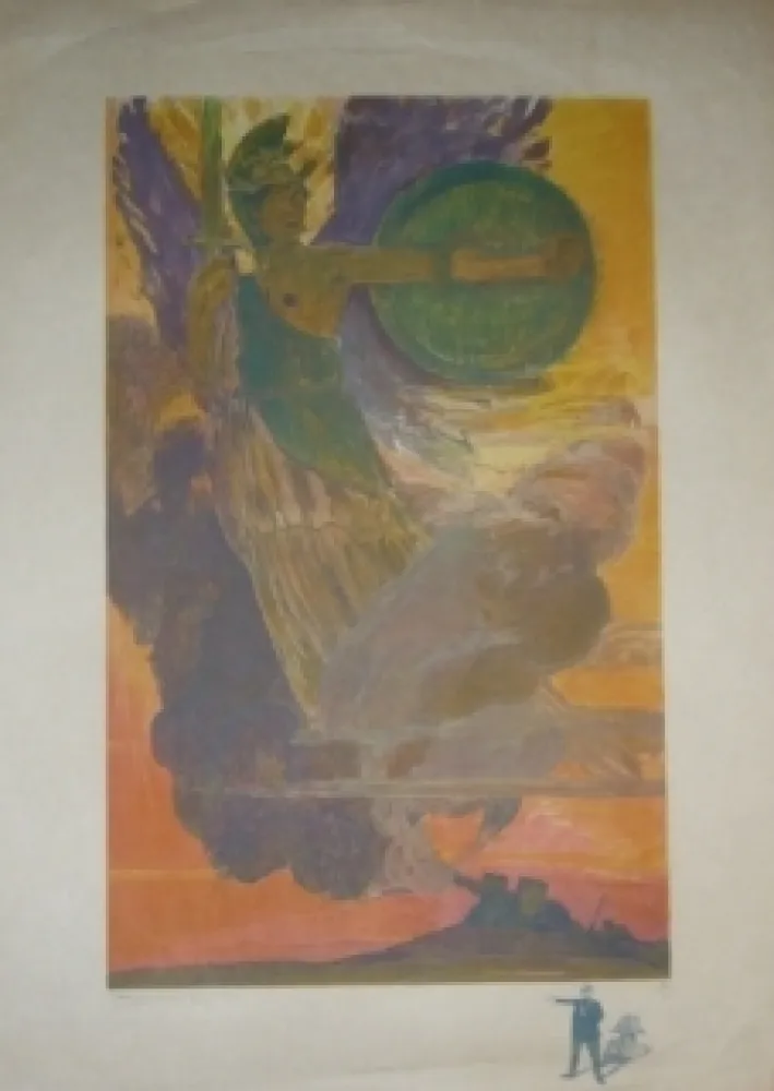 Litografía Domergue - Sans titre