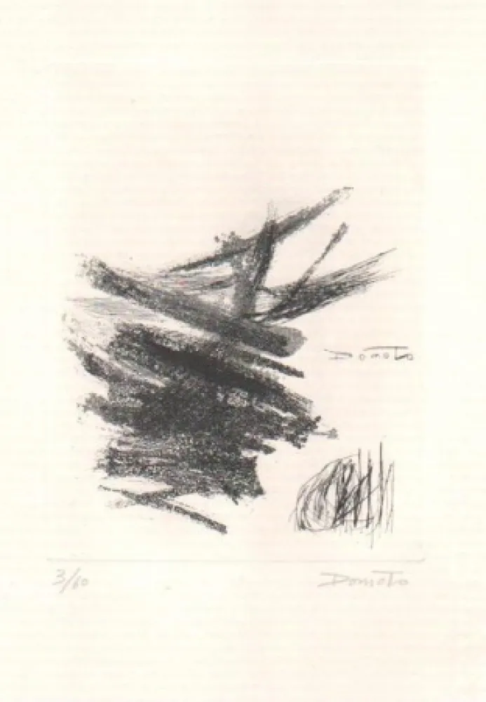 Aguafuerte Y Aguatinta Domoto - Senza titolo