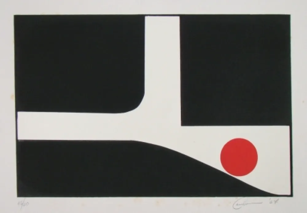 Litografía Don - Composition