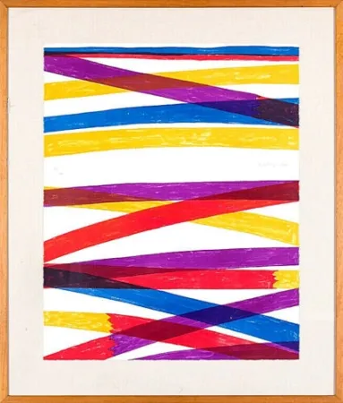 Litografía Dorazio - Composition