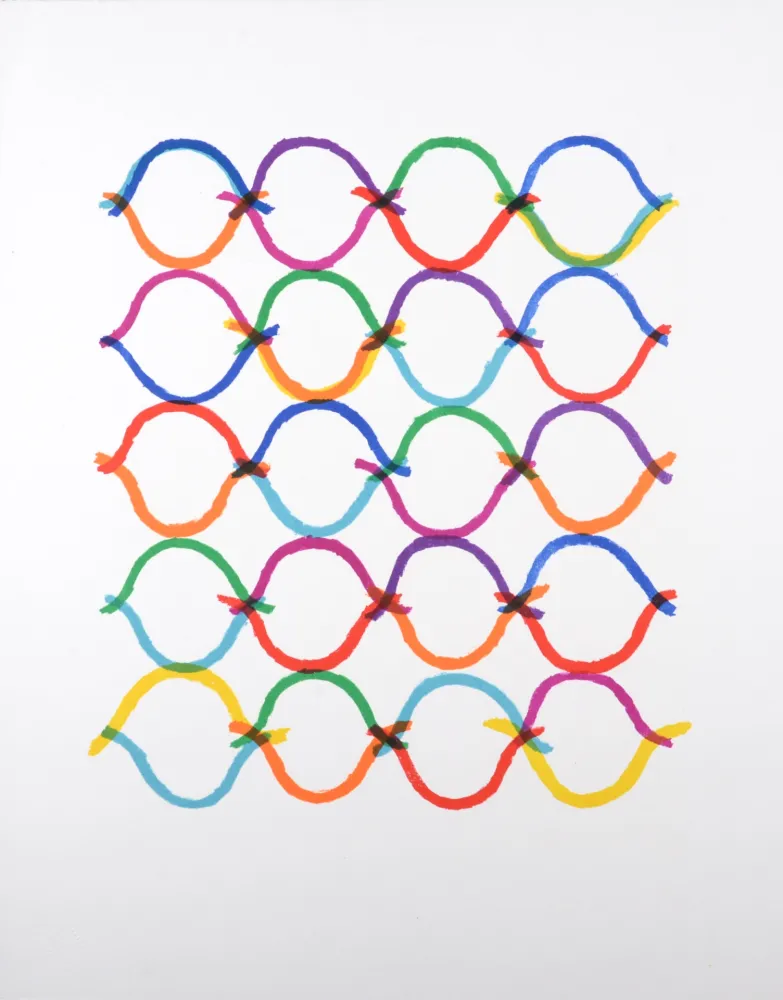 Litografía Dorazio - Composition (#C)