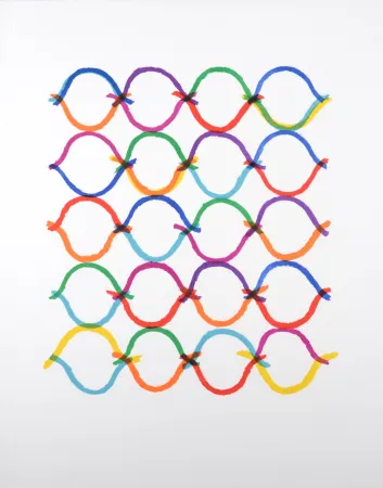 Litografía Dorazio - Composition (#C)