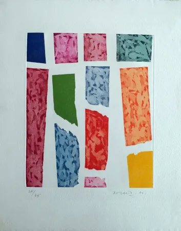 Aguafuerte Dorazio - Composizione 1