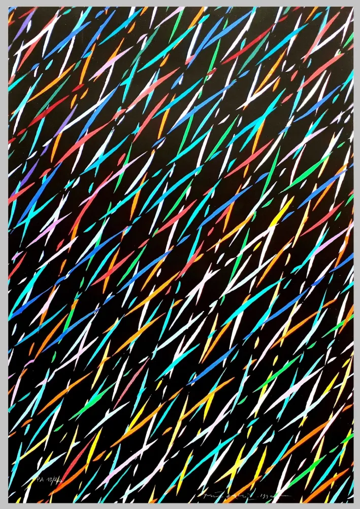 Serigrafía Dorazio - Composizione