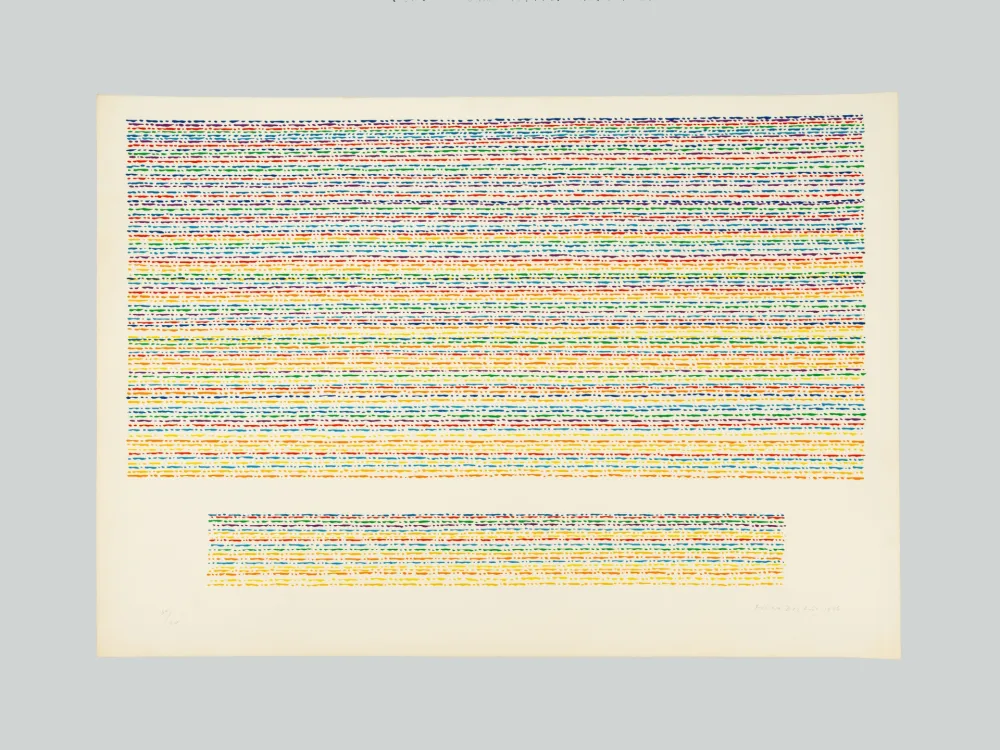 Serigrafía Dorazio - Composizione