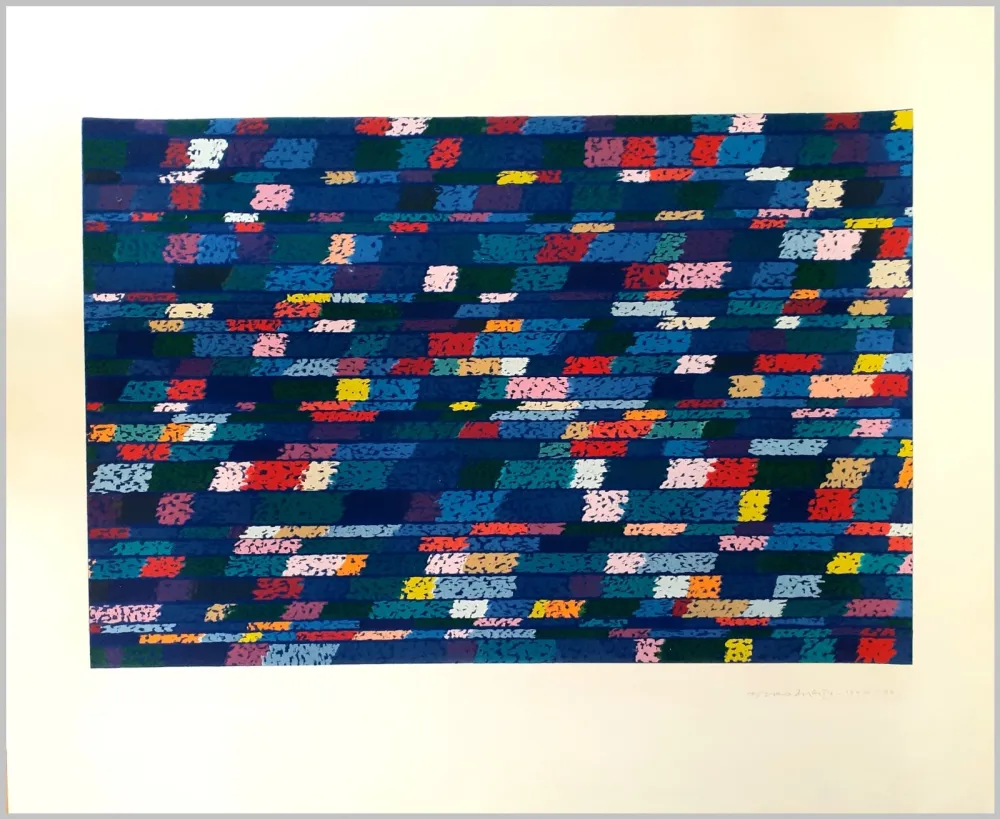 Serigrafía Dorazio - Composizione