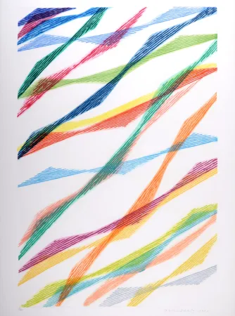 Grabado Dorazio - Elogio a Baudelaire #2, 1993 - Hand-signed