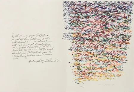 Litografía Dorazio - Erker-Treffen 3 