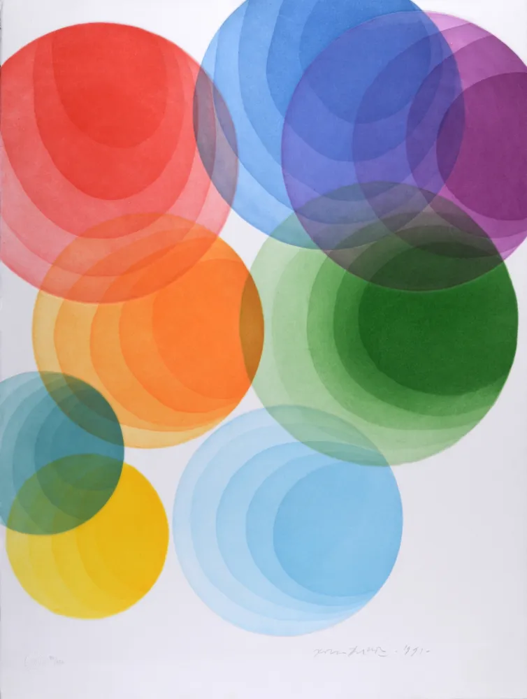 Aguafuerte Dorazio - Europa Unita - Italia, 1991 - Hand-signed