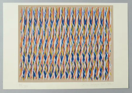 Serigrafía Dorazio - Jeu flamand n°1