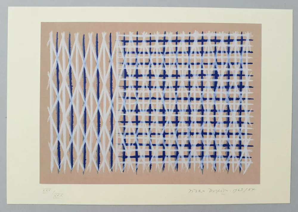 Serigrafía Dorazio - Jeus ècossais VI