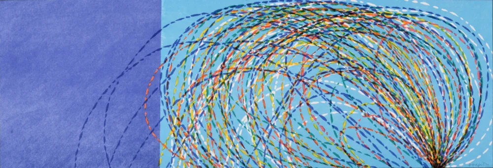 Litografía Dorazio - Kokkora (#5), 1987 - Hand-signed, Not numbered