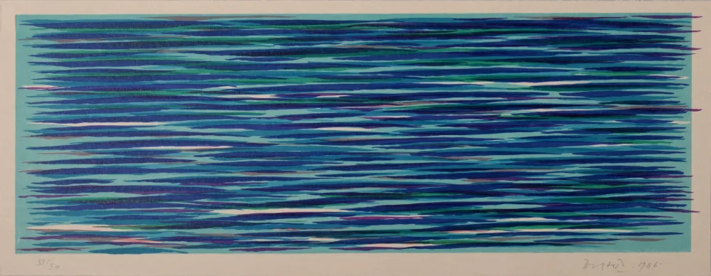 Litografía Dorazio - Kokkora (#A), 1987 - Hand-signed & Numbered