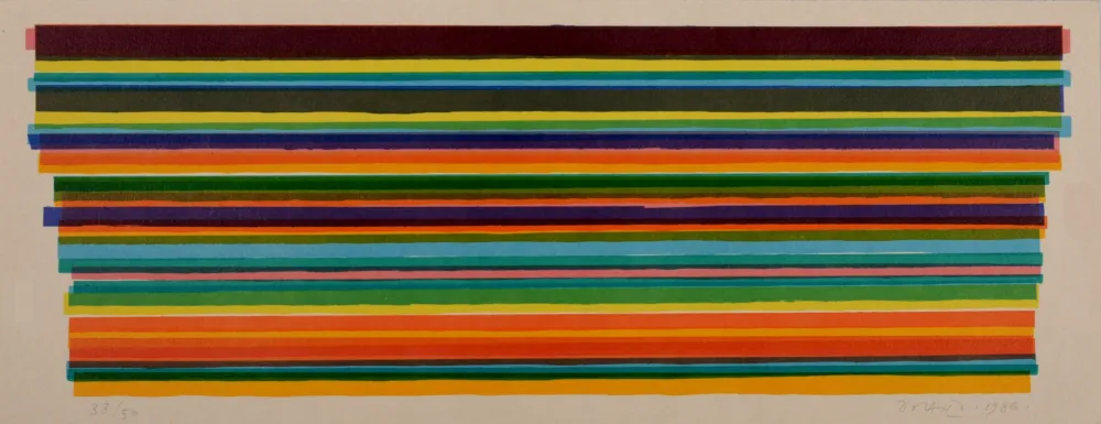 Litografía Dorazio - Kokkora (#C), 1987 - Hand-signed & numbered 