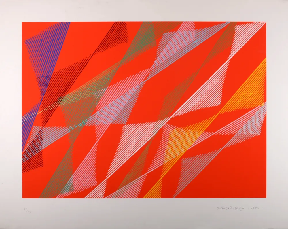 Serigrafía Dorazio - La Ribambelle des Gobelins, 1992 - Hand-signed