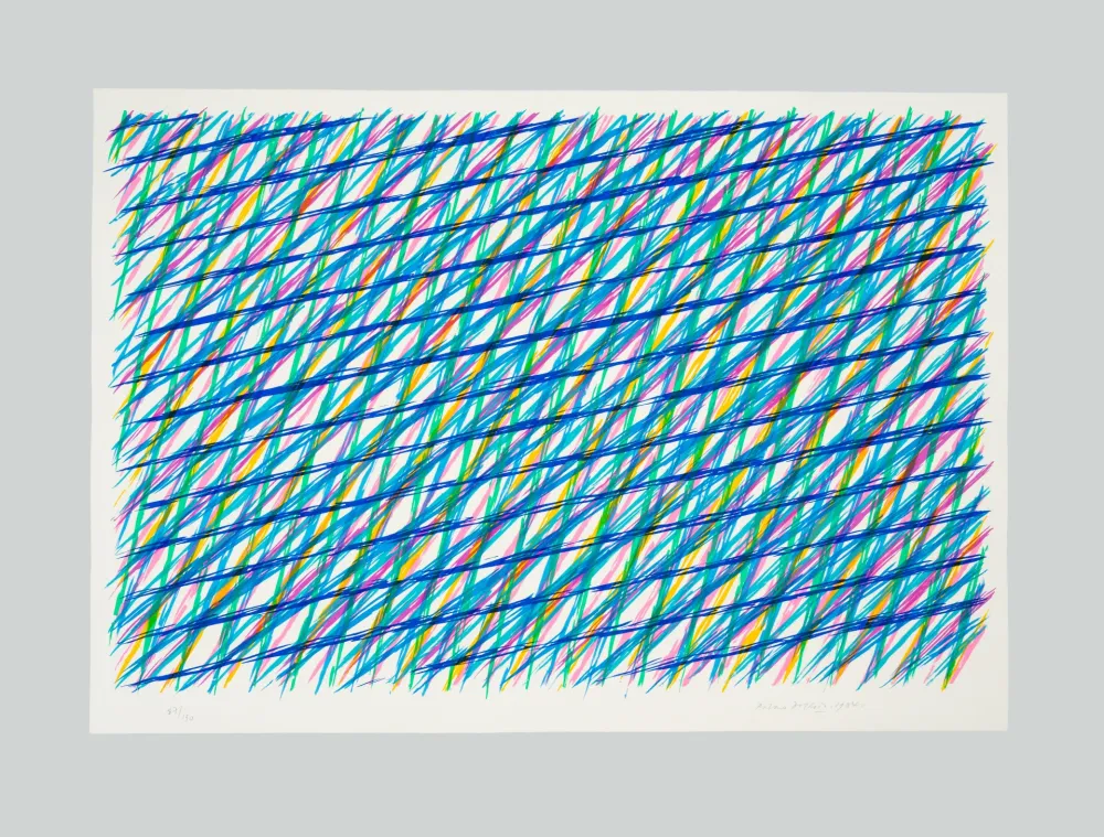 Litografía Dorazio - Reticolo