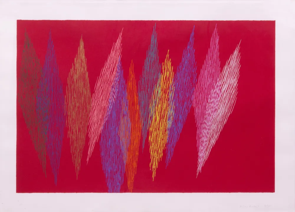 Litografía Dorazio - SENZA TITOLO