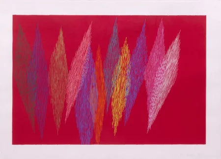 Litografía Dorazio - SENZA TITOLO