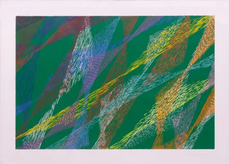 Litografía Dorazio - SENZA TITOLO