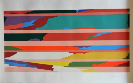 Serigrafía Dorazio - Senza titolo