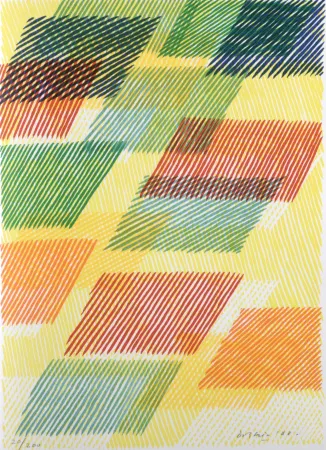 Litografía Dorazio - Un biologiste anxieux, 1987 - Hand-signed