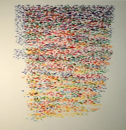 Litografía Dorazio - Untitled