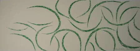 Litografía Dorazio - Untitled