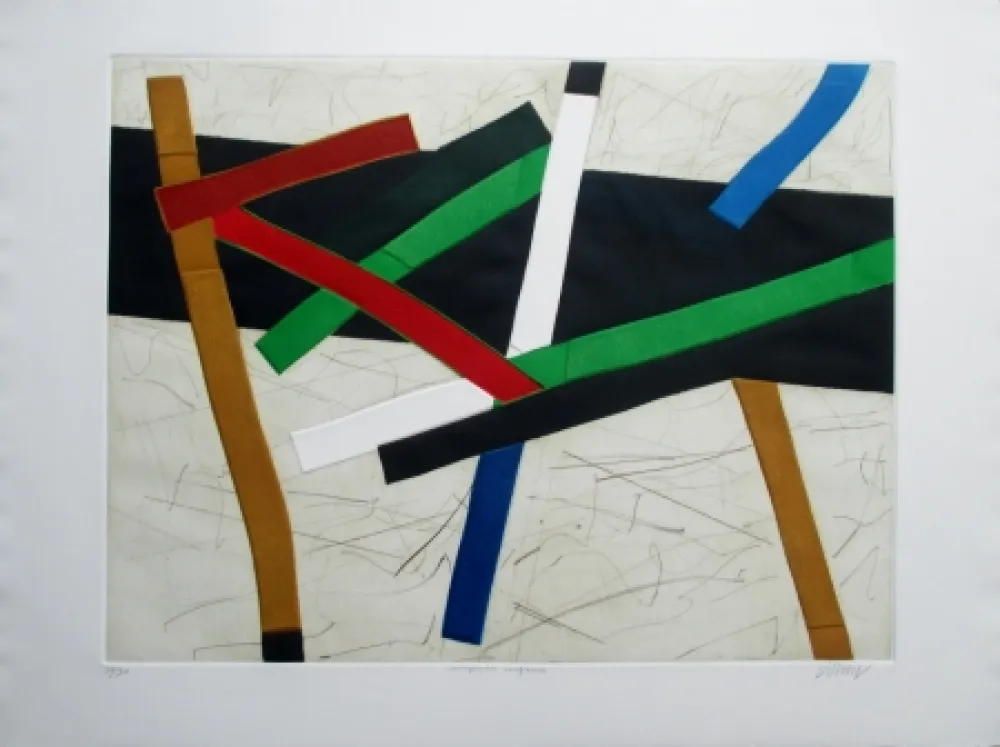 Aguafuerte Dorny - Cartographie imaginaire