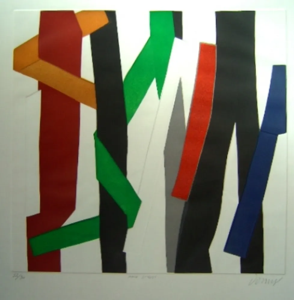 Aguatinta Dorny - Main Street