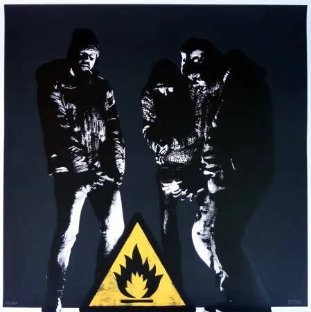 Serigrafía Dot Dot Dot - Bumfire (black - main edition)