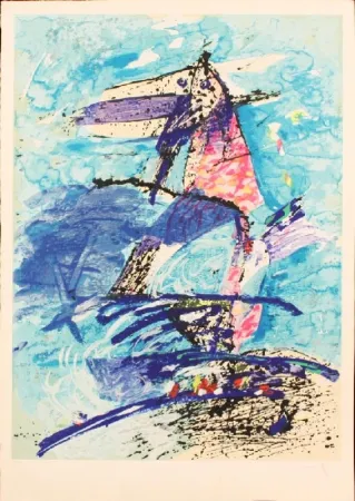 Serigrafía Dova  - FIGURE NELLA NOTTE