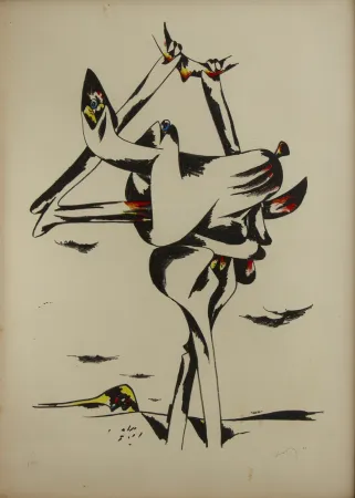 Litografía Dova  - SENZA TITOLO