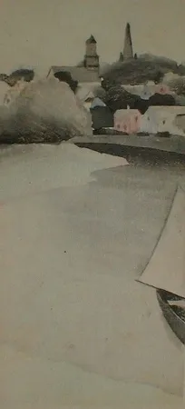 Relieve Dow - Harbor Scene