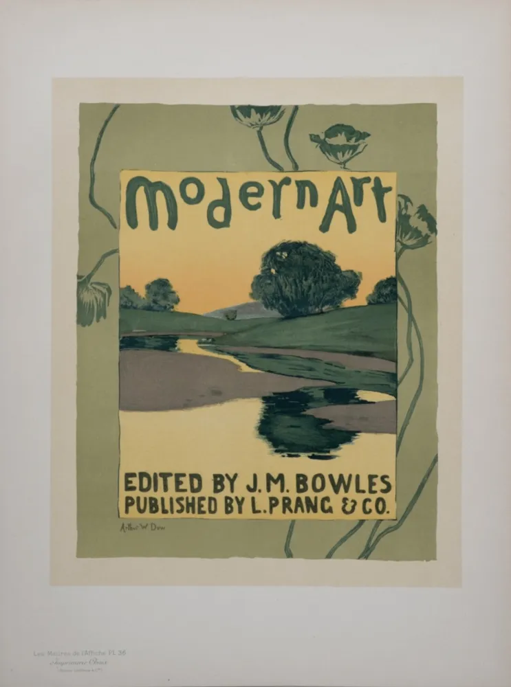 Litografía Dow - Modern Art, Les Maitres de L’Affiche