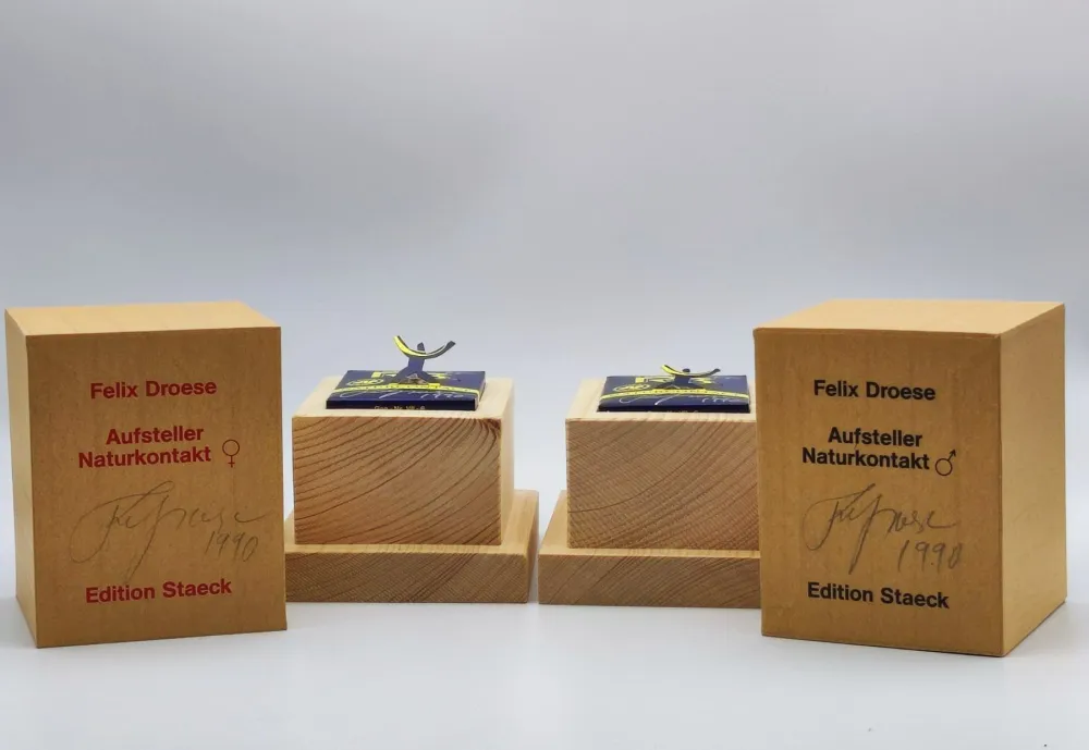 Múltiple Droese - Aufsteller. Naturkontakt, 1990. 