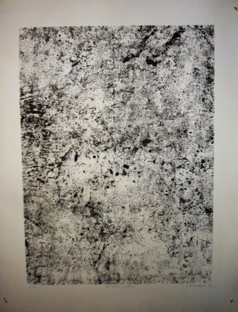 Litografía Dubuffet - Animation contenue