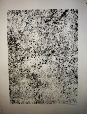 Litografía Dubuffet - Animation contenue