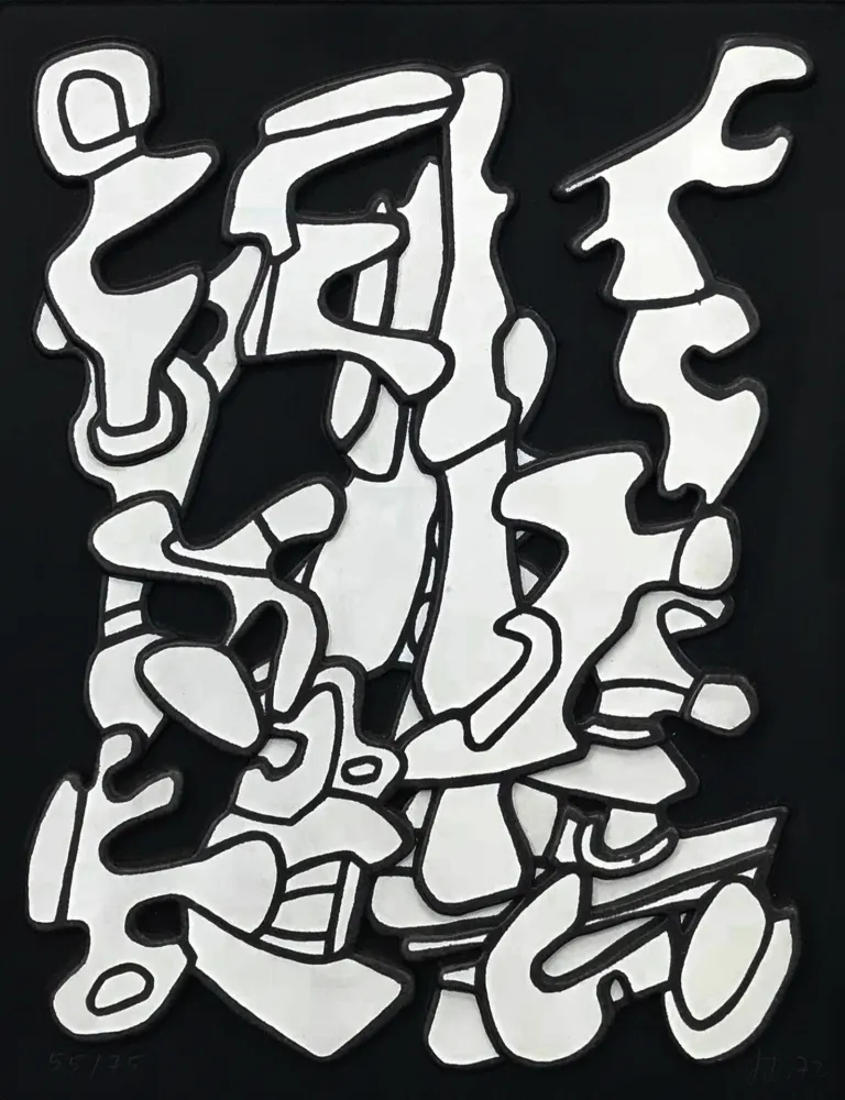 Serigrafía Dubuffet - ARBORESCENSES I