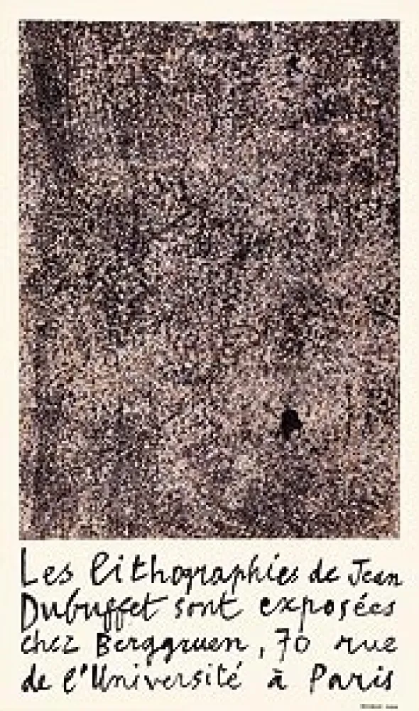 Litografía Dubuffet - Berggruen
